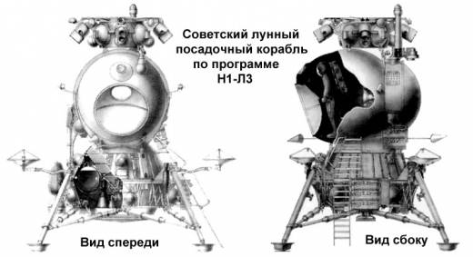 Лунный модуль по советской программе