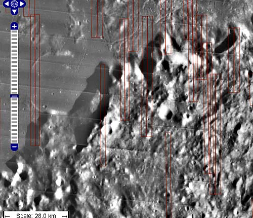 Центральные Апеннины на Луне - главное место археологической разведки