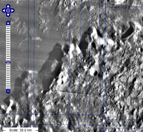 Центральные Апеннины - место главной археологической разведки на Луне