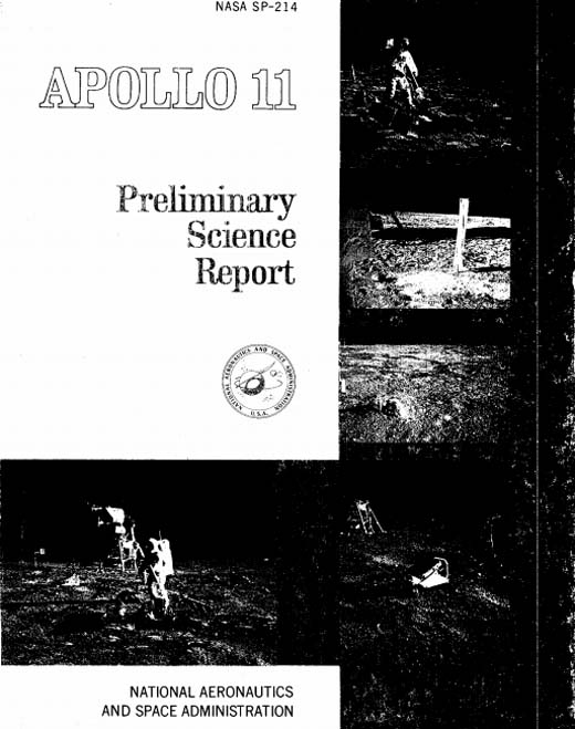 Официальный отчет НАСА Аполлон-11