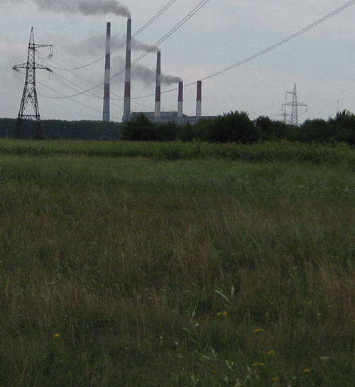 стереопара, Змиевская электростанция, Украина