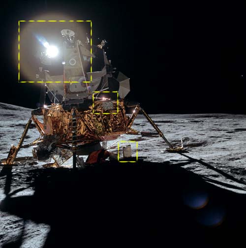 Нелепости фотографий Аполлон-14