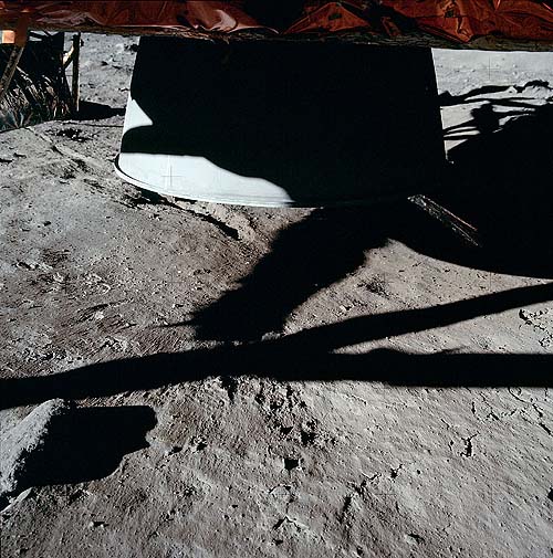 Состояние грунта под Аполлон-11
