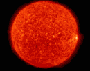Вспышки на Солнце за март 2013 и климат